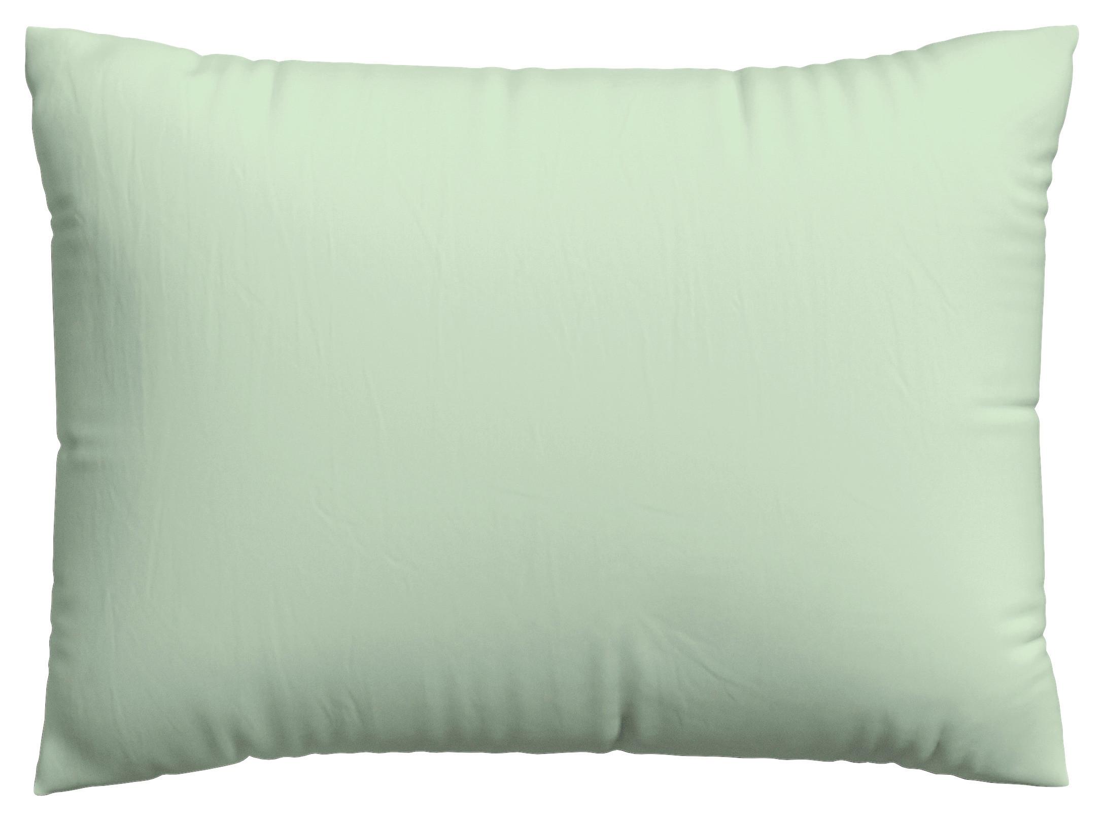 POSZEWKA NA PODUSZKĘ EASY JERSEY - jasnozielony, Basics, tkanina (40/60cm) - Schlafgut