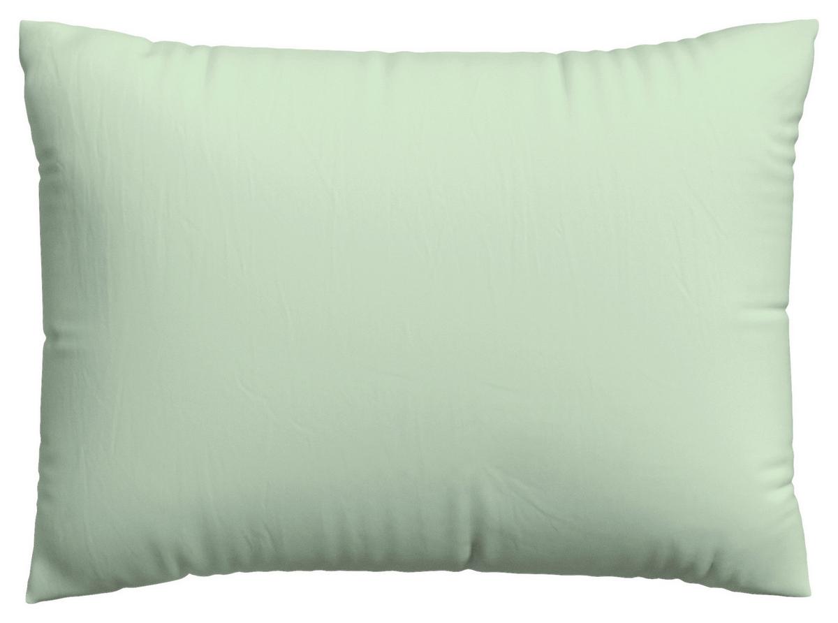 POSZEWKA NA PODUSZKĘ EASY JERSEY - jasnozielony, Basics, tkanina (40/60cm) - Schlafgut