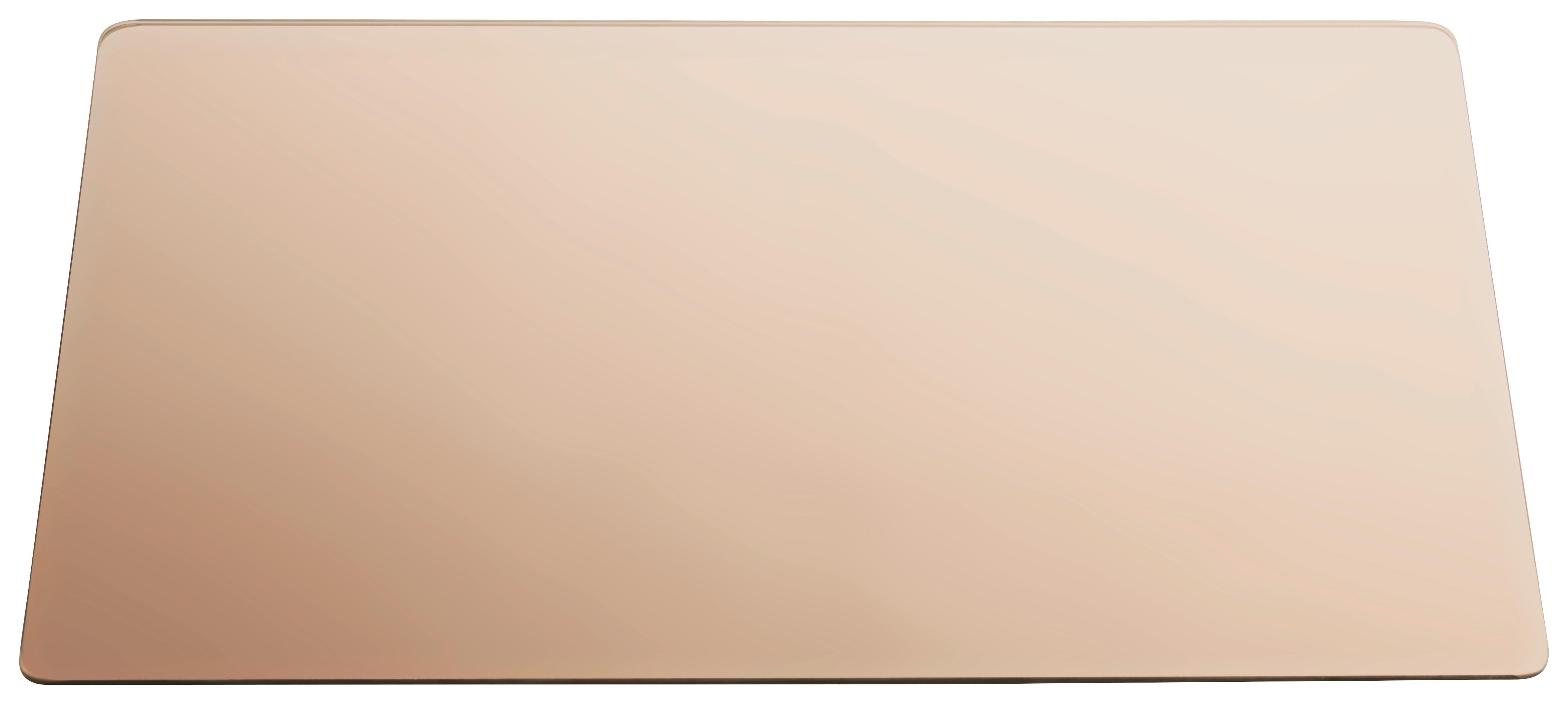 Tischset Mirror aus Glas - Silberfarben/Goldfarben, Glas (33/46cm) - Trendline