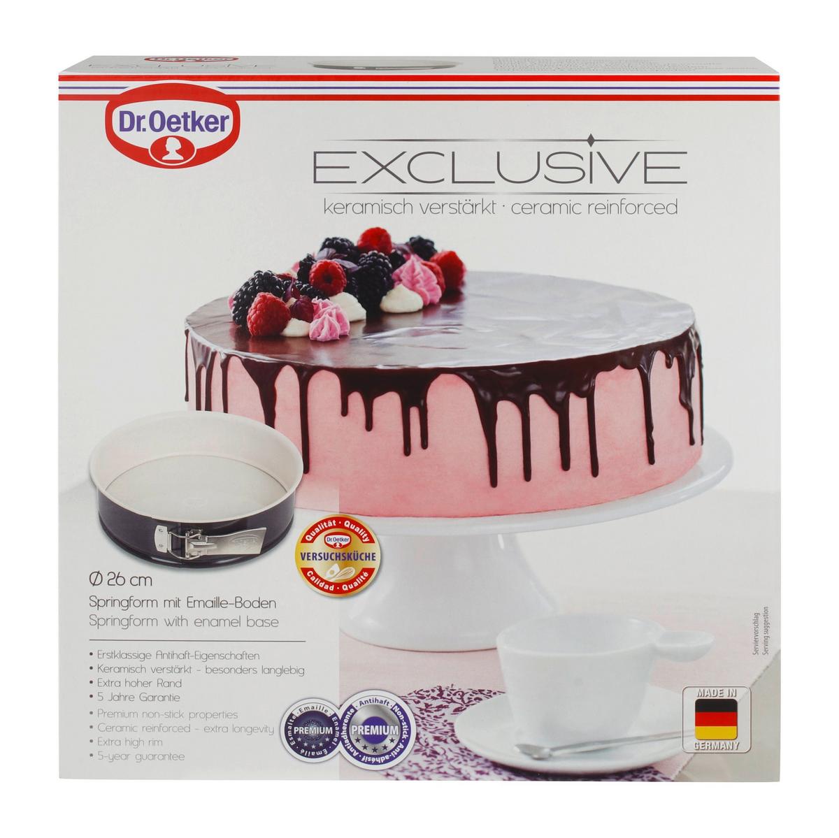 TORTOWNICA DR. OETKER - Basics, metal (26cm) - Dr.Oetker