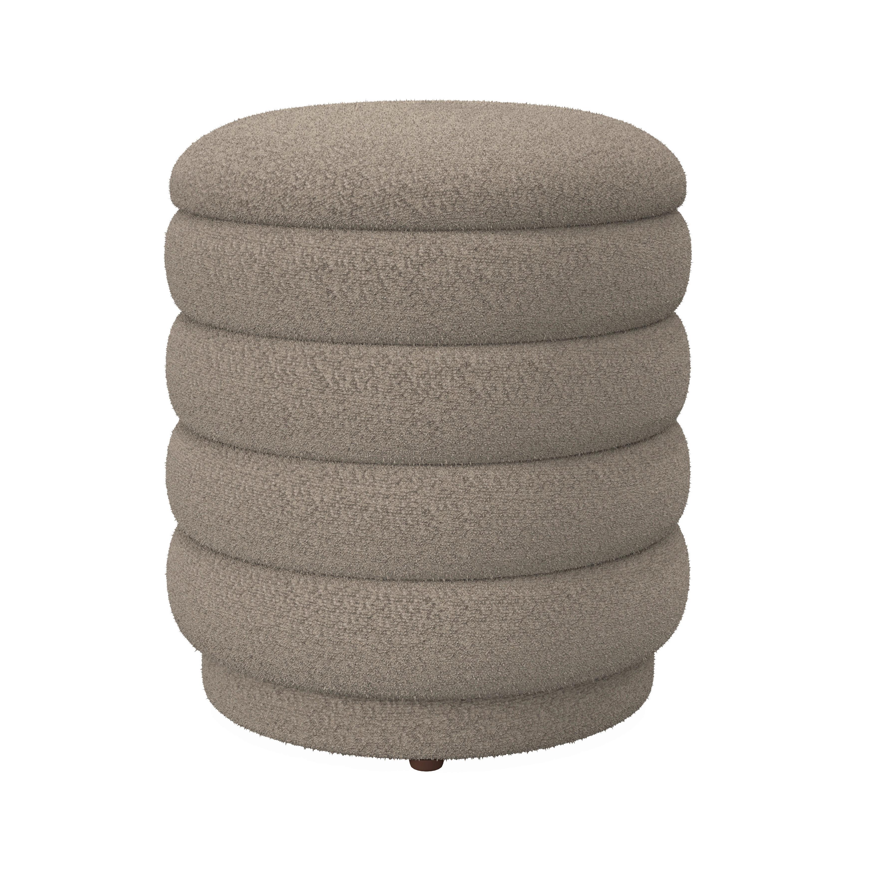SITTBÄNK NINA - beige/naturfärgad, Modern, trämaterial/trä - Bessagi Home