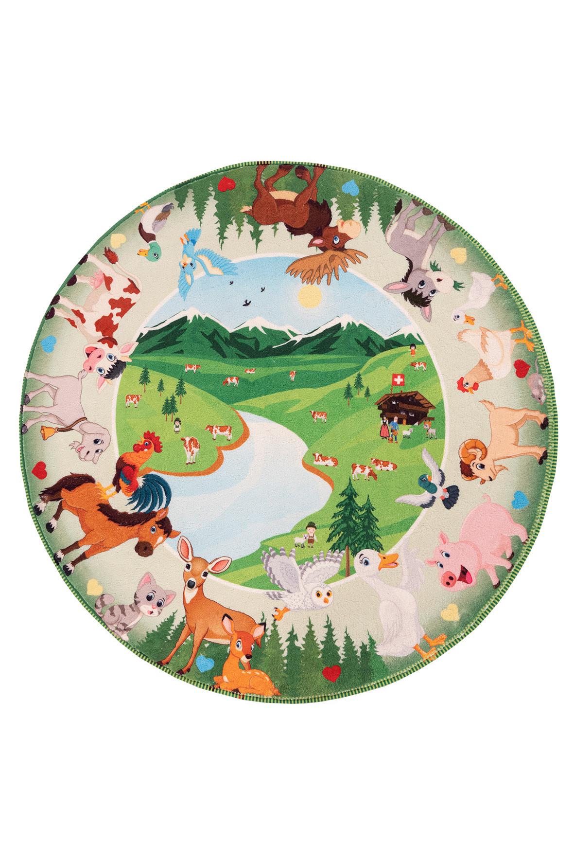 KINDERTEPPICH MY JUNO - Multicolor, Trend, Textil (80cm) - Ben'n'jen