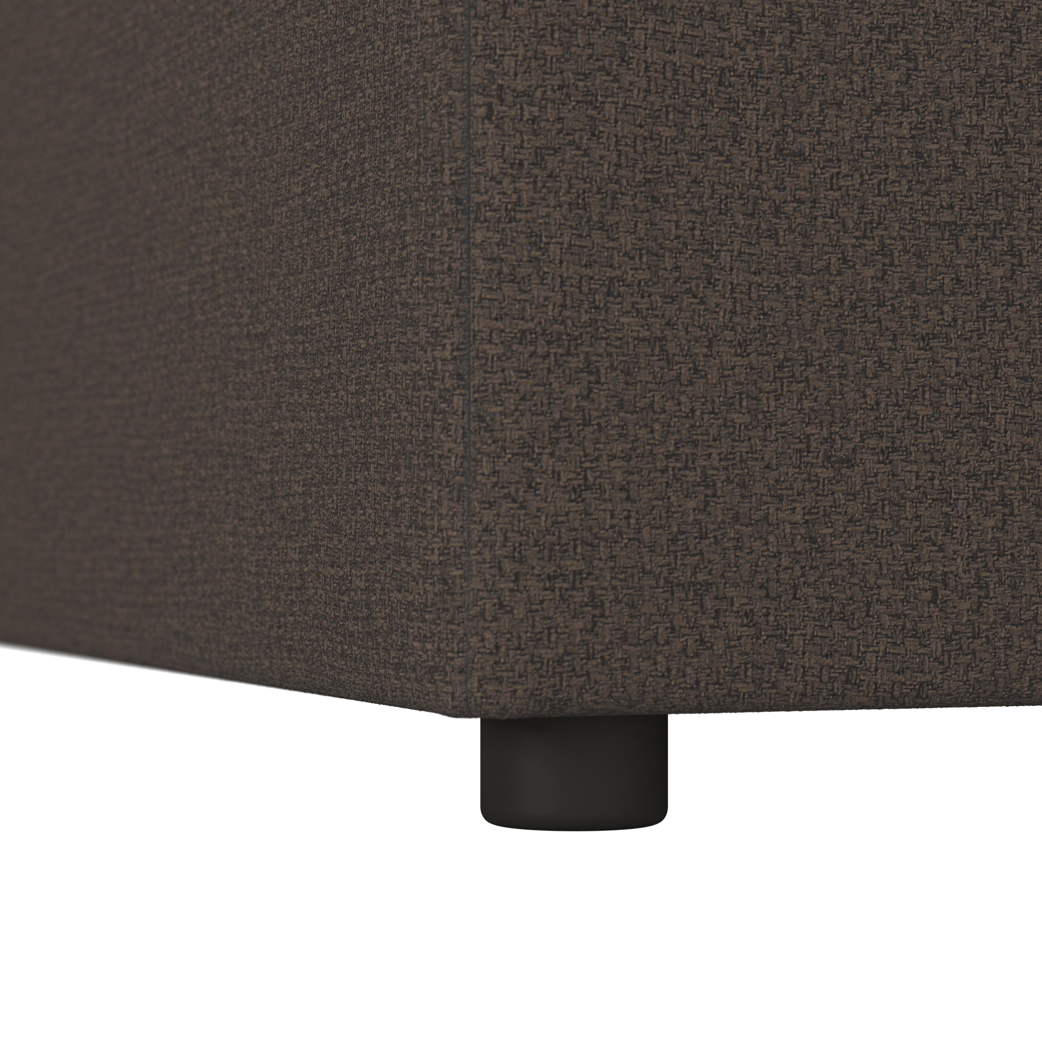 BOXSÄNG MARCO - brun/svart, Modern, trä/textil (160/200cm) - Bessagi Home