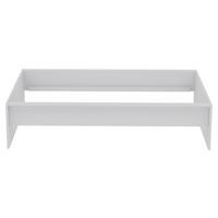 CADRU DE PAT UNIT 120 - alb, Konventionell, material pe bază de lemn (120/200cm) - Ondega