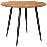 STÓŁ DO JADALNI MALLORCA - kolor akacjowy/czarny, Lifestyle, metal/drewno (80/80/76cm) - Stylife