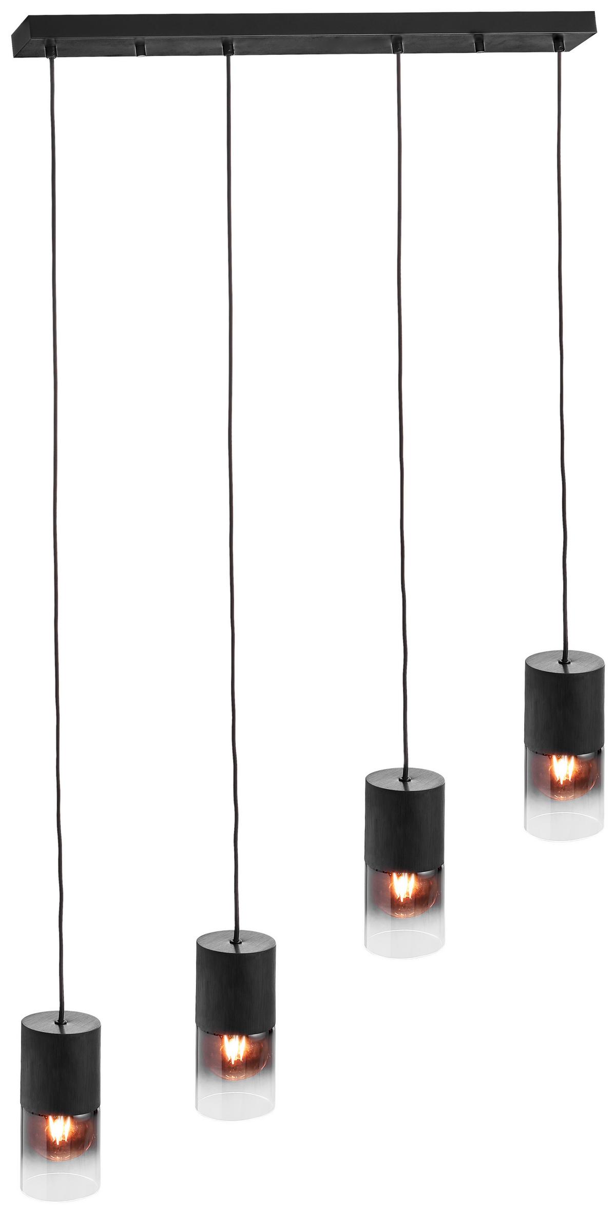 LAMPA WISZĄCA 310600432 ROBIN - czarny, Design, metal/szkło (80,5/10/23-150cm) - Trio Leuchten