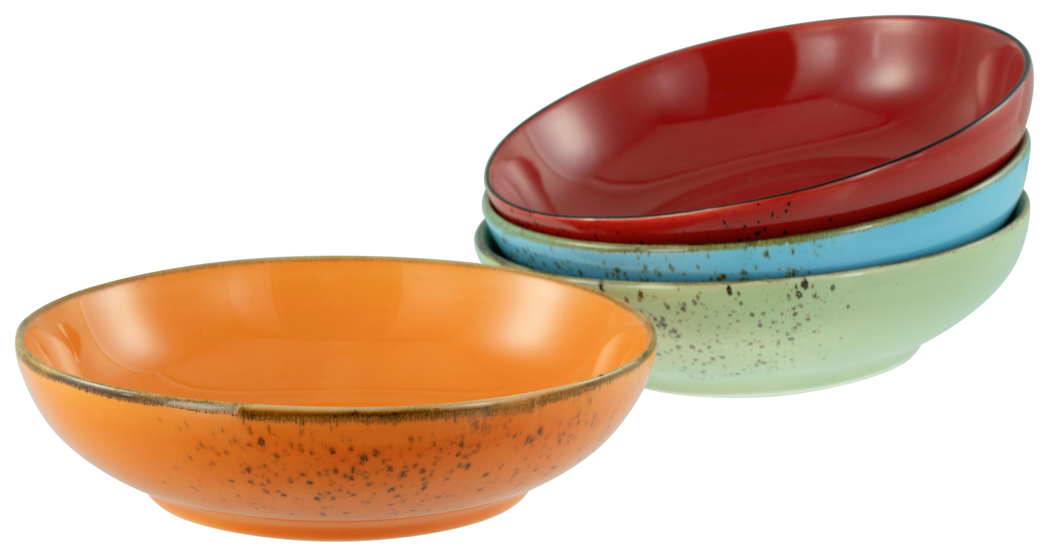 Set Posod Mediterran, 4-Delni - večbarvno, Design, keramika (22,5cm) - Creatable