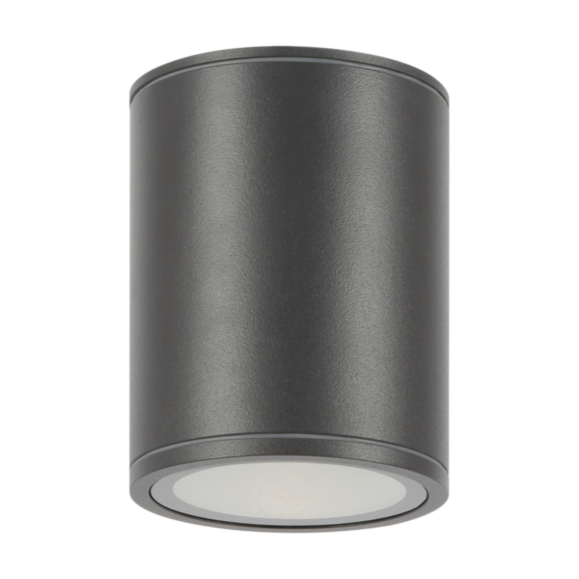 Außendeckenleuchte Bar Graphitfarben max. 12 Watt - Graphitfarben, Trend, Metall (10,8/15,5cm) - MAYTONI