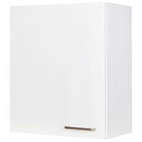 Küchenoberschrank Touch Weiß - Edelstahlfarben/Weiß, MODERN, Holzwerkstoff (60/72/35cm) - Nobilia