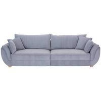 Velika Zofa Guarda, Svetlo Siva, Ležišče - naravne barve/svetlo siva, Moderno, tekstil/les (301/92/114cm) - Premium Living