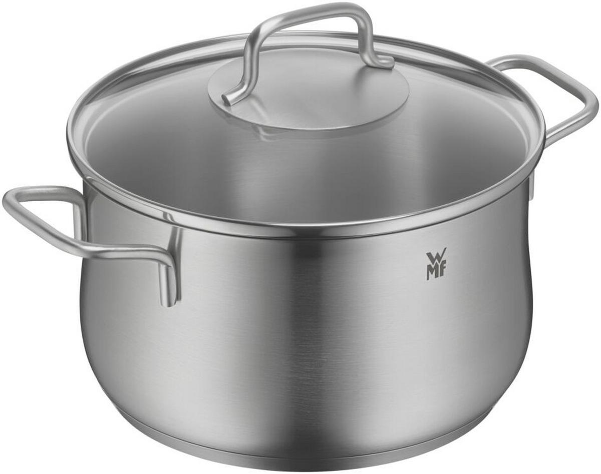 ZESTAW GARNKÓW 0739166030 WMF - kolor stalowy/przejrzysty, Basics, metal/szkło - WMF