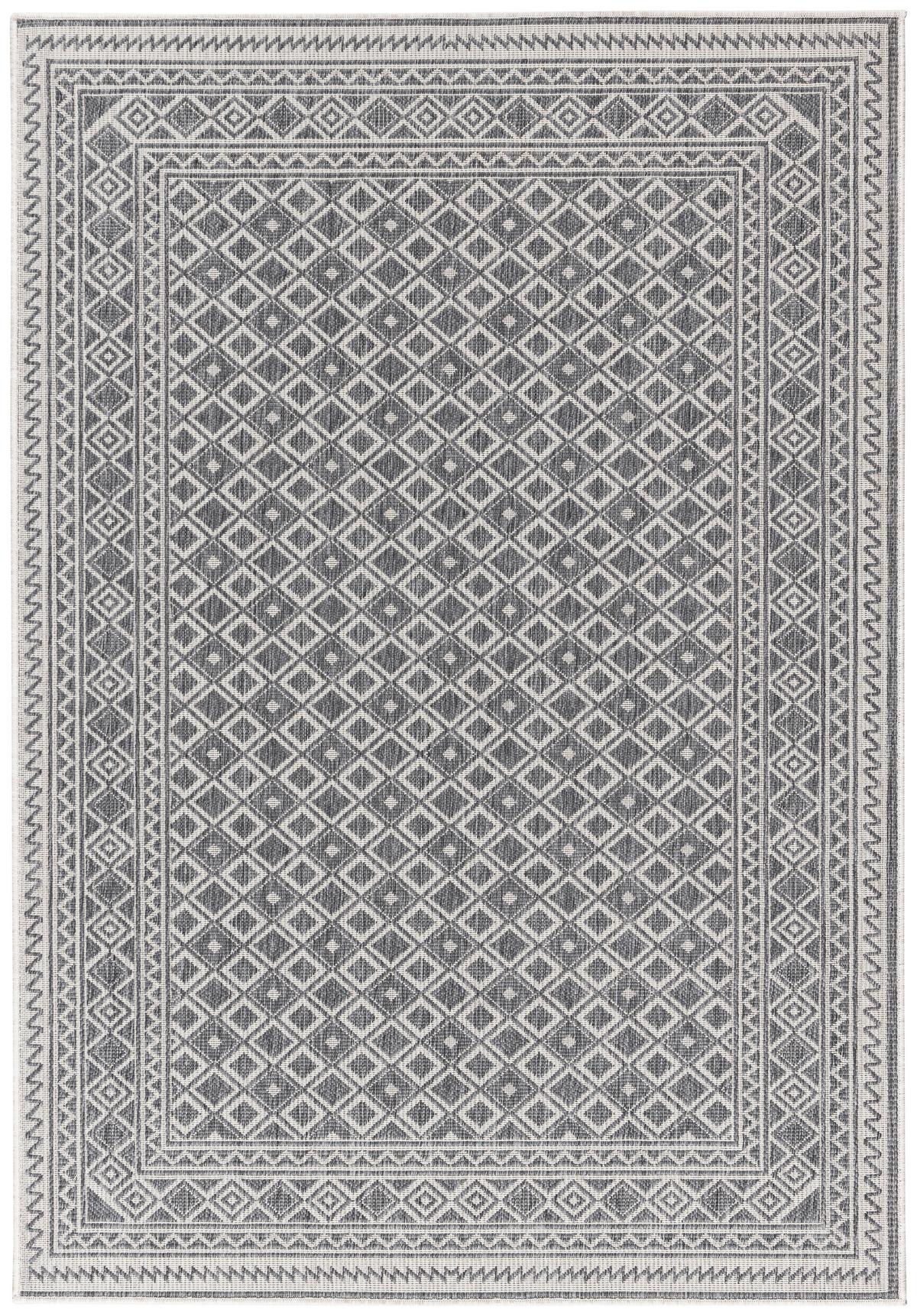 Ravno Tkana Preproga Naturel 2 - bela, Moderno, tekstil (120/170cm) - Modern Living