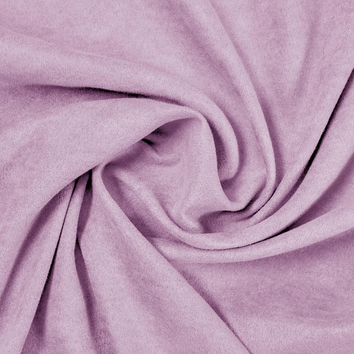 Ösenvorhang Velours ca. 140x245cm - Flieder, KONVENTIONELL, Textil (140/245cm) - Modern Living