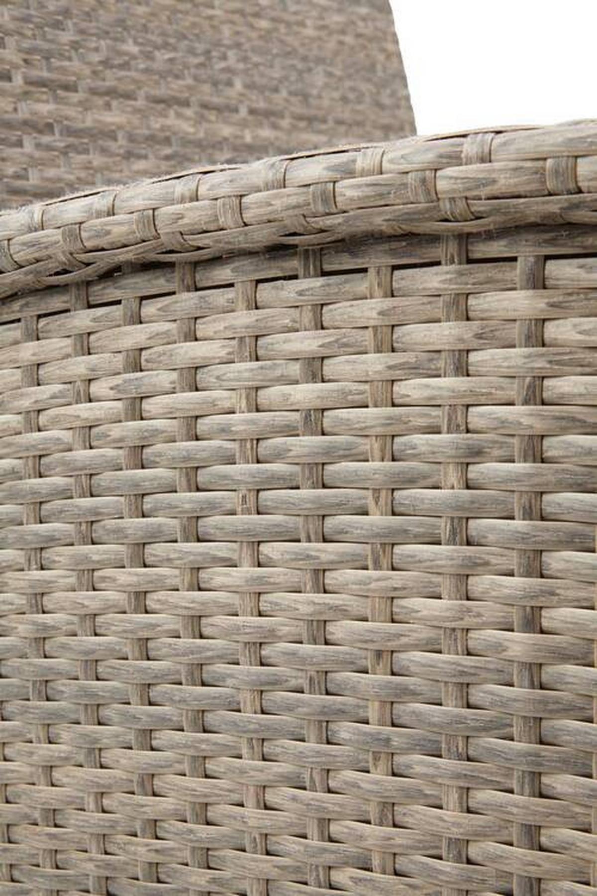 Lounge Garnitura Barbara, Siva - temno siva/črna, Moderno, kovina/umetna masa - Modern Living