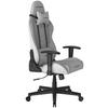 GAMINGSTOL PRINCE - vit/grå, Modern, textil/plast (67/126/67cm) - Dxracer