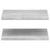 Einlegeboden Multistauraum Betonoptik - Grau, Modern, Holzwerkstoff (26,9/3/35,8cm)