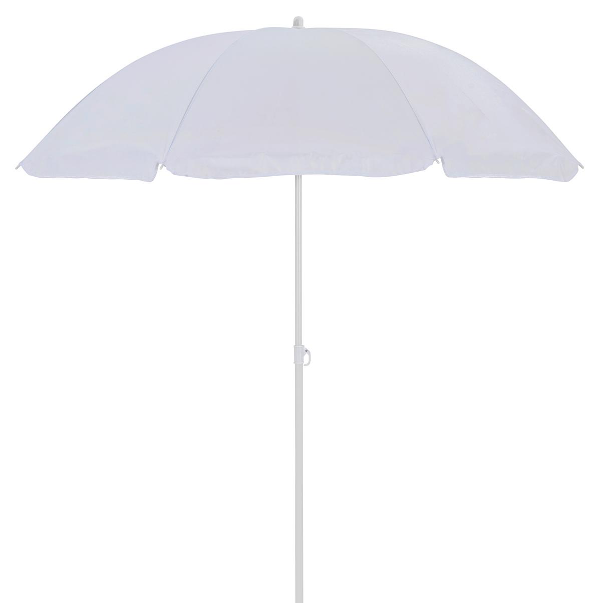 Napernyő Lecci - fehér, műanyag/textil (180/190cm) - Mömax