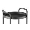 SERVERINGSVAGN JUSTUS -EXKLUSIV- - svart, Modern, metall/plast (39,5/72,5/35,5cm) - Mömax