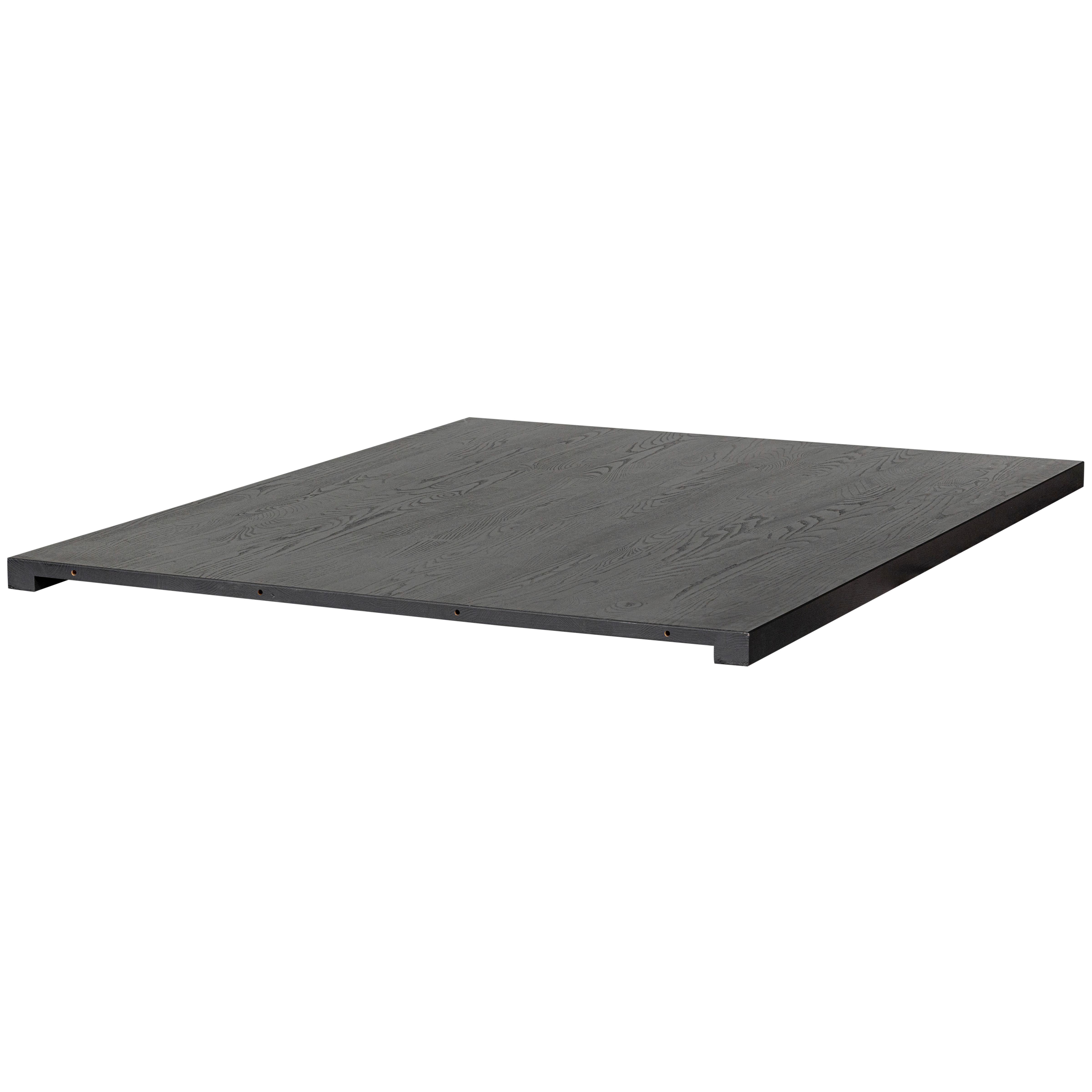 EINLEGEPLATTE Tablo Lungo Schwarz L: 150cm - Schwarz, MODERN, Holz (150/120/5cm) - Livetastic