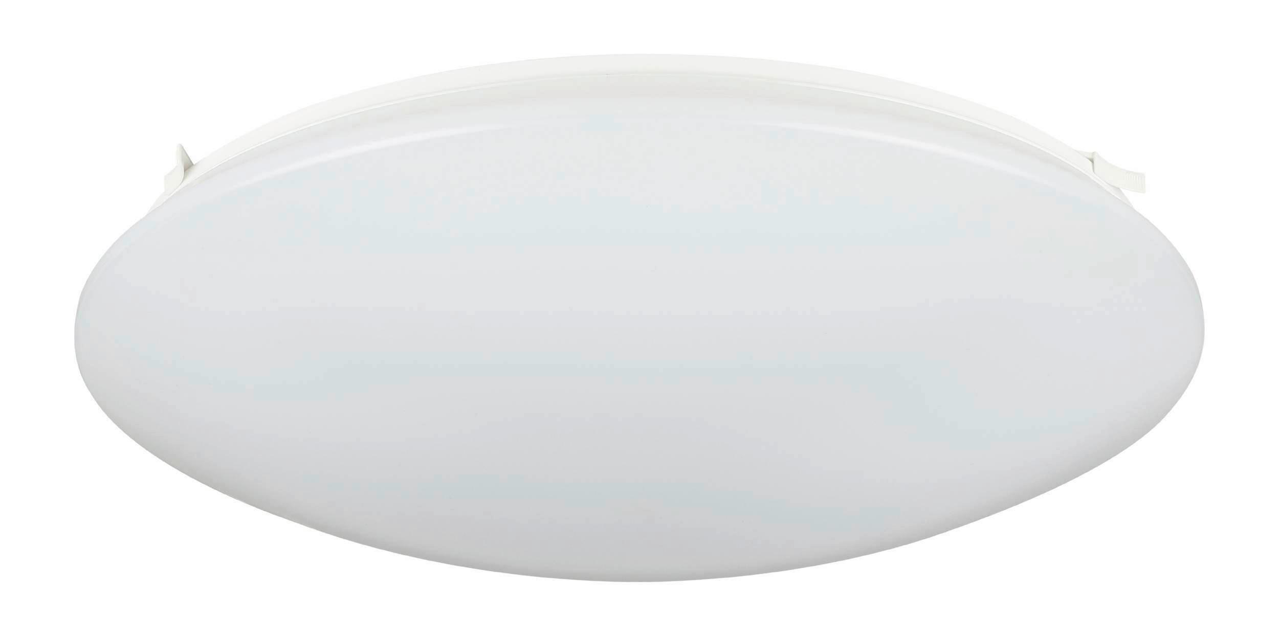 Deckenleuchte 75735 Valdanzo Weiss - Weiss, Basics, Kunststoff/Metall (38/9,5cm) - Eglo