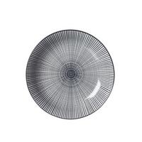 TALERZ DO ZUPY 49350 - czarny/biały, Basics, ceramika (20,5cm) - Ritzenhoff Breker