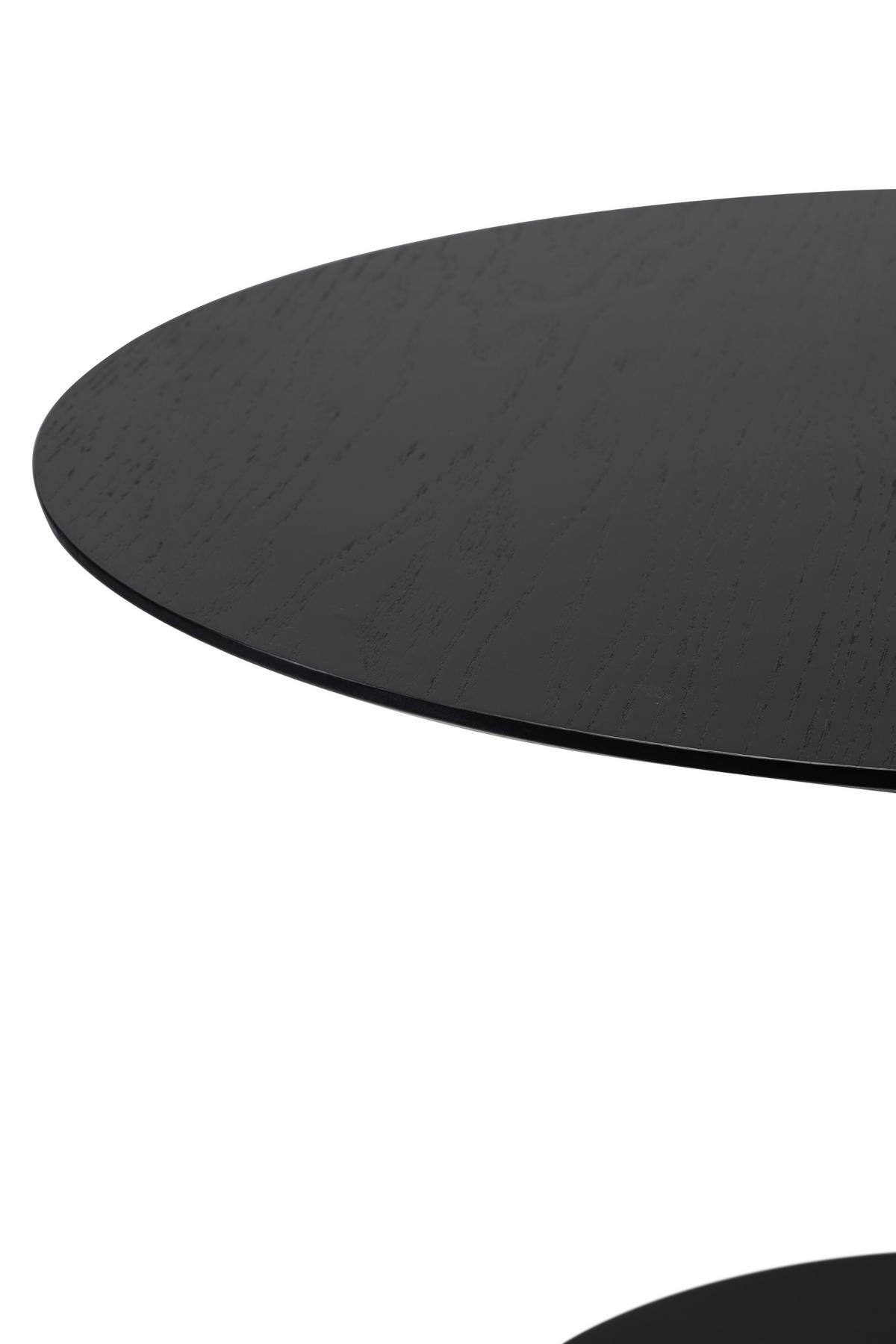 STOLIK KAWOWY DAVOS - czarny, Design, materiał drewnopochodny/metal (60/60/38cm) - MID.YOU