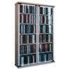 CD-Regal Galerie in Eichefarbe, B: 60 cm - Eichefarben, KONVENTIONELL, Glas/Holzwerkstoff (60/92/18cm) - MID.YOU