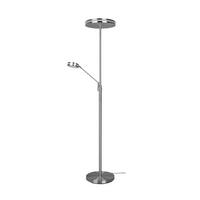 LED-Stehleuchte Franklin Nickelfarben max. 35 Watt - Nickelfarben, Basics, Metall (35,2/181cm) - Trio Leuchten