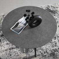Couchtisch Buena Vista Anthrazit/Schwarz - Anthrazit/Schwarz, MODERN, Glas/Keramik (80/80/38cm) - Premium Living
