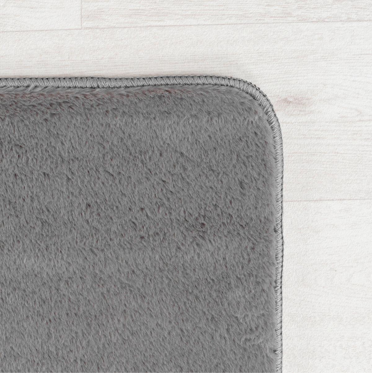 Tkana Preproga Joy, Siva, 80cm - siva, Design, tekstil (80/80cm)