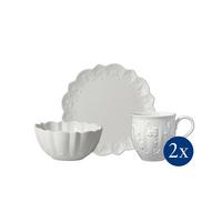 ZESTAW ŚNIADANIOWY TOY'S DELIGHT VILLEROY & BOCH - biały, Basics, ceramika - Villeroy & Boch