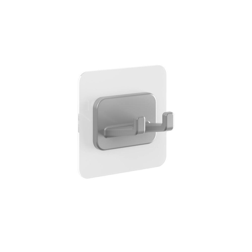 Öntapadós Akasztó Clever - műanyag (7/7/3cm) - Metaltex