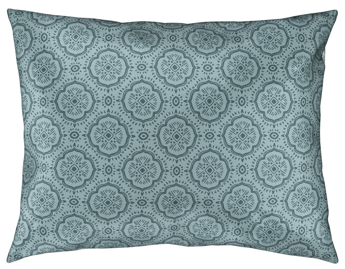 Posteljina Ethno 200x200/2x60x80cm - plava, Lifestyle, tekstil (200/200cm) - Mömax