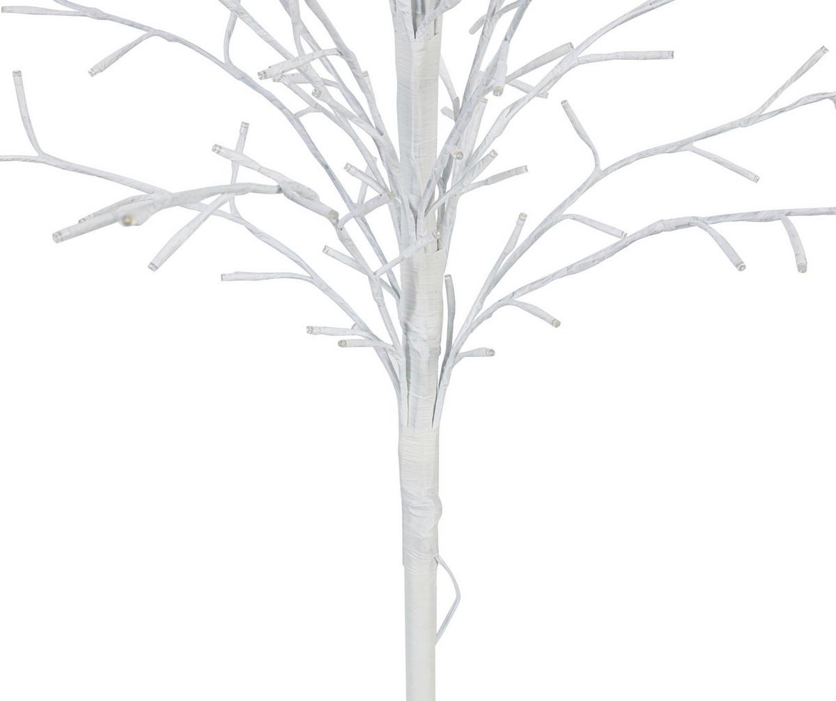 LED-Dekoleuchte Bree Weiß max. 4,5 Watt - Weiß, Design, Kunststoff/Metall (200cm) - Mömax