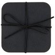Untersetzer Diego verschiedene Farben - Beige/Schwarz, Kunststoff (10/10cm) Untersetzer Diego verschiedene Farben - Beige/Schwarz, Kunststoff (10/10cm)