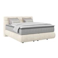 Boxspring Krevet Nobu - crna/boje šampanjca, Trend, drvo/tekstil (180/200cm) - Premium Living