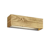 LED-Wandleuchte Brad in Naturfarben max. 13,5 Watt - Natur, Holz (11/37/11cm) - Trio Leuchten