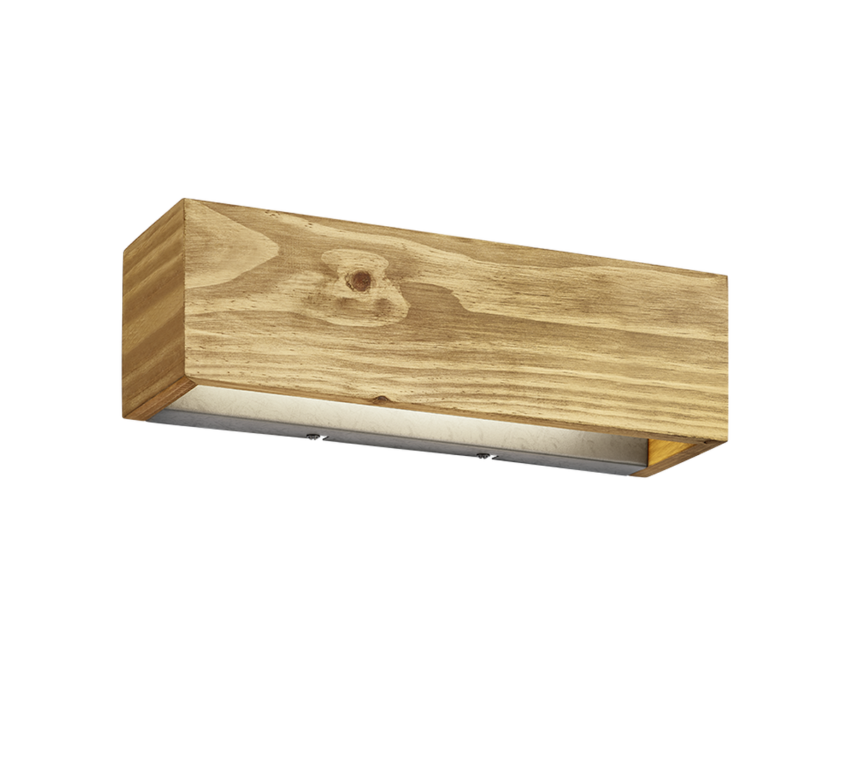 LED-Wandleuchte Brad in Naturfarben max. 13,5 Watt - Natur, Holz (11/37/11cm) - Trio Leuchten