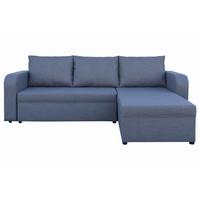 Kutna Garnitura Daisy - siva/crna, Moderno, drvni materijal/drvo (235/163cm) - Modern Living