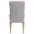 Szék Granada - Tölgyfa/Szürke, modern, Fa/Textil (48/95/61cm) - Carryhome