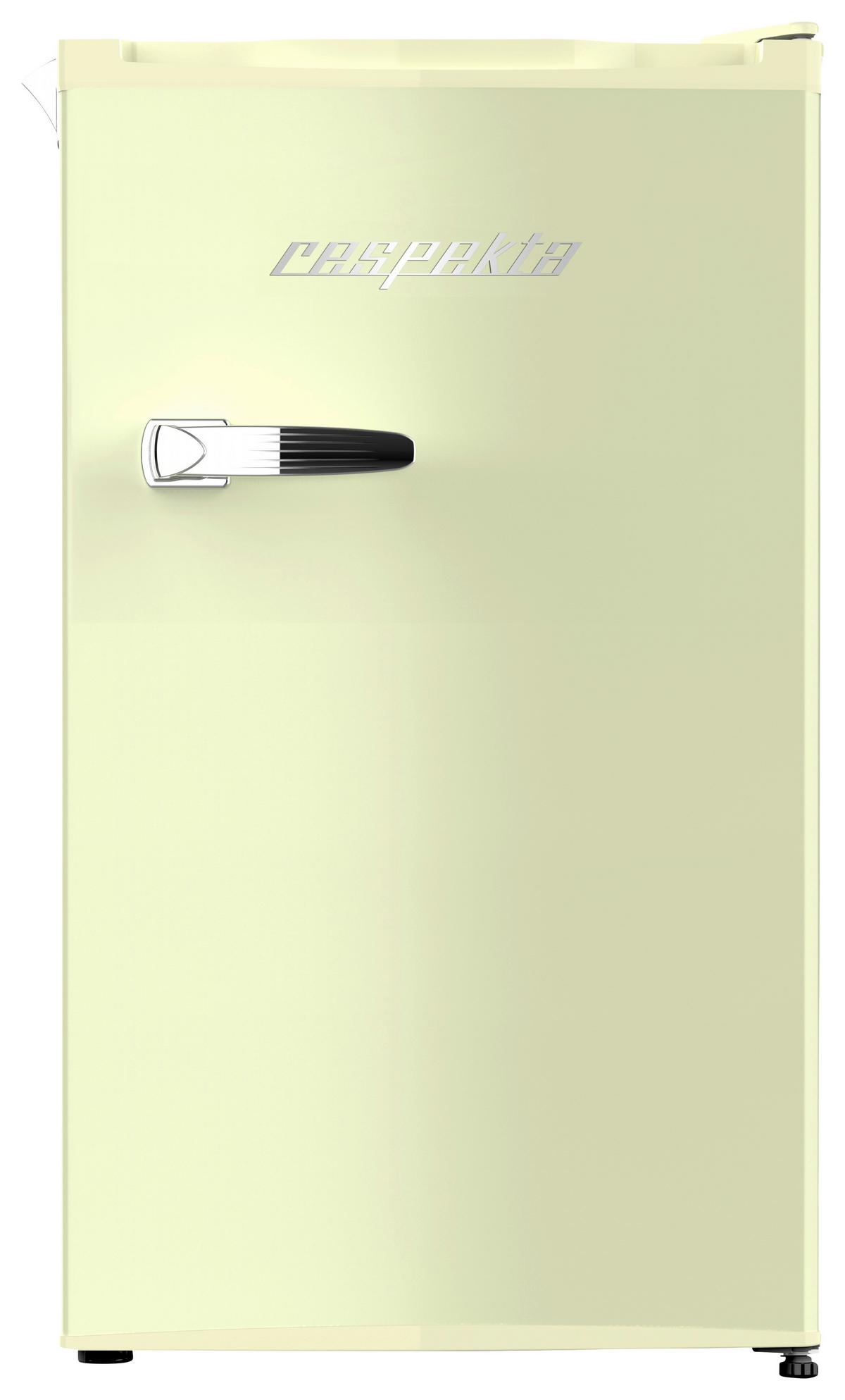 Kühlschrank Respekta Ricco KG83C-52 Creme - Creme, Basics, Glas/Kunststoff (47,4/83,1/44,7cm) - Respekta