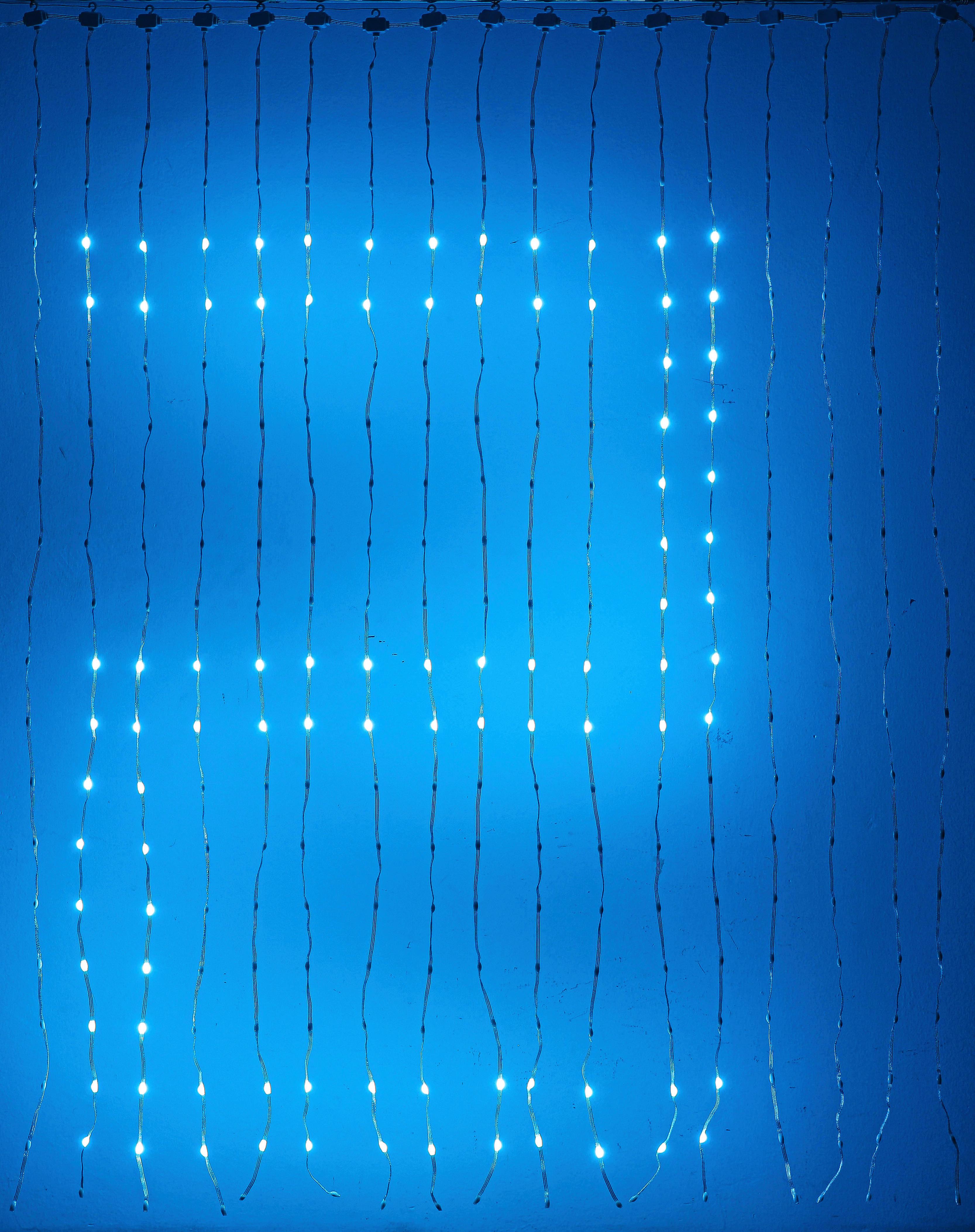 LED-DEKORATIONSLAMPA VORHUN - vit/svart, Klassisk, plast (140/140cm) - Mömax