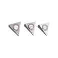 Set Podelementnih Svetilk Helena -ext- - srebrna, kovina (14/12,5/4,5cm) Set Podelementnih Svetilk Helena -ext- - srebrna, kovina (14/12,5/4,5cm)
