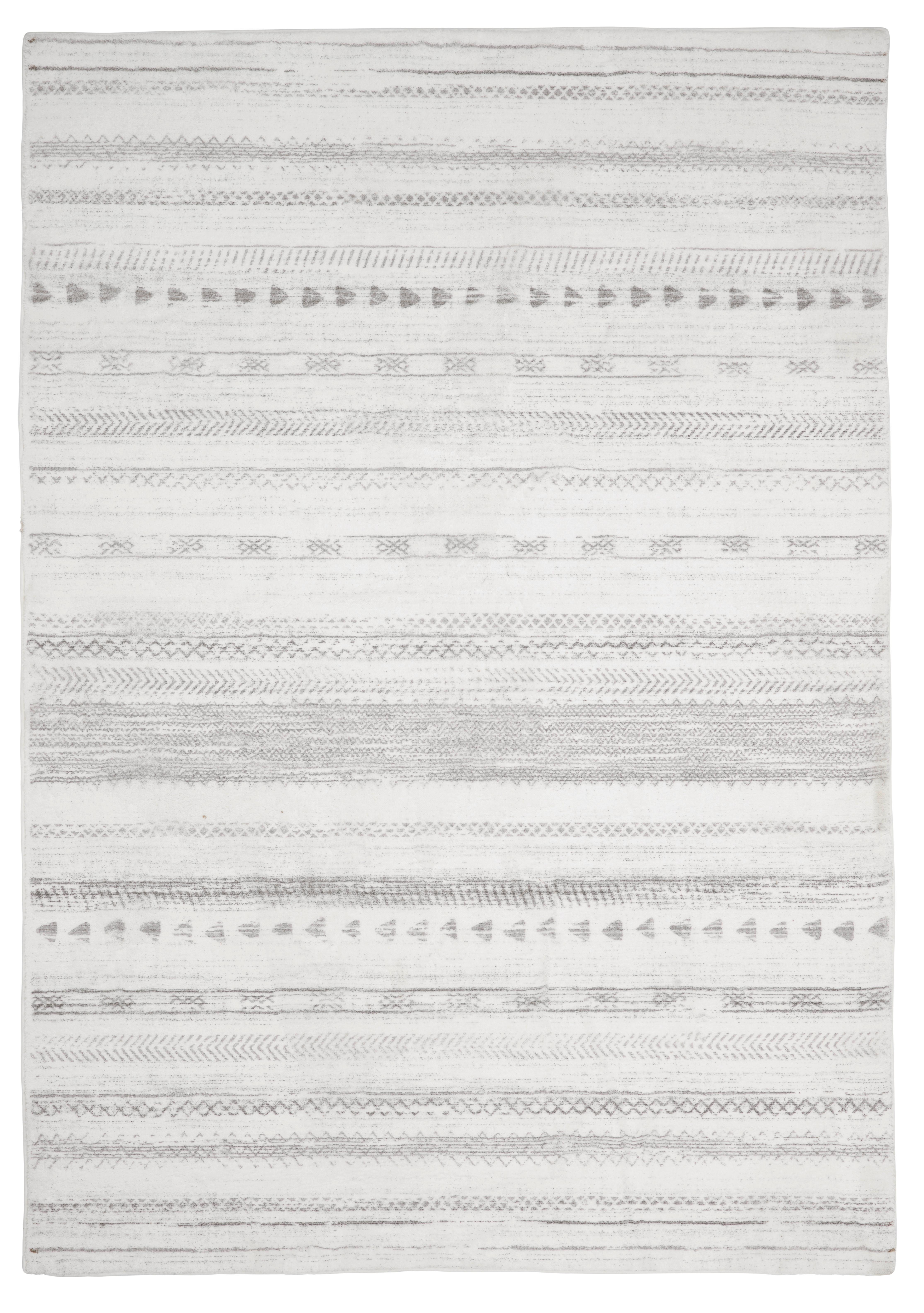 Kunstfell Etno 2 in Grau ca. 120x160cm - Grau, Modern, Textil (120/160cm) - Modern Living