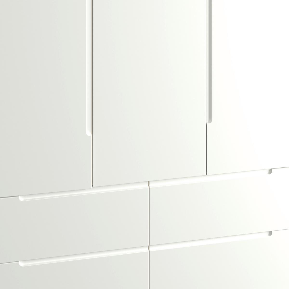 Ruhásszekrény Marlo - tölgyfa színű/fehér, Modern, faalapú anyag/fa (148/223/60cm) - Bessagi Home