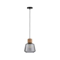 Hängeleuchte Noerdic Edla max. 20 Watt - Schwarz, KONVENTIONELL, Glas/Metall (20,8/110cm) - Paulmann