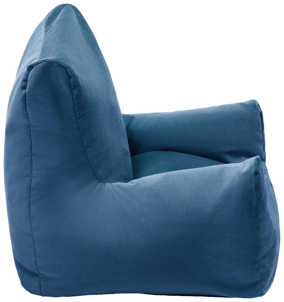 Dječja Fotelja Kids - plava, tekstil (70/55/70cm) - Modern Living