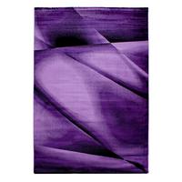 Ravno Tkana Preproga Miami, Lila, 140x200cm - lila, Design, tekstil (140/200cm) - Novel