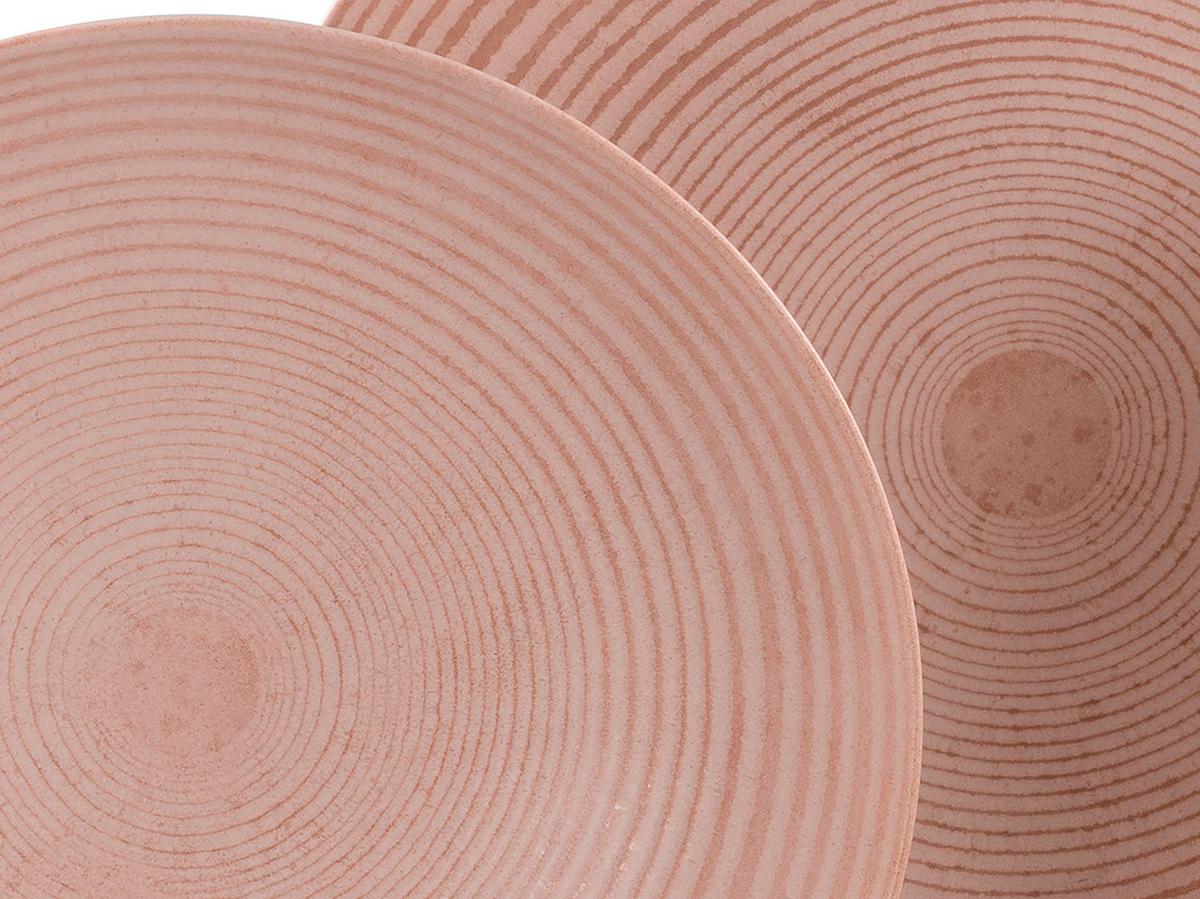 Jedilni Servis Catania Peach, 12-Delni - roza, Basics, keramika - Creatable