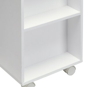 Unterschrank Weiß mit Rollen Bianco online kaufen ➤ mömax Regal in Weiß, inkl. Rollen
